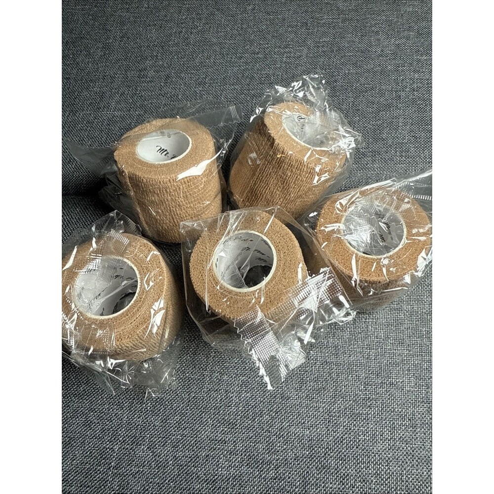 Mr. Pen- Self Adhesive Bandage Wrap, 5 Pack x 5 Yards, Adhesive Banda
